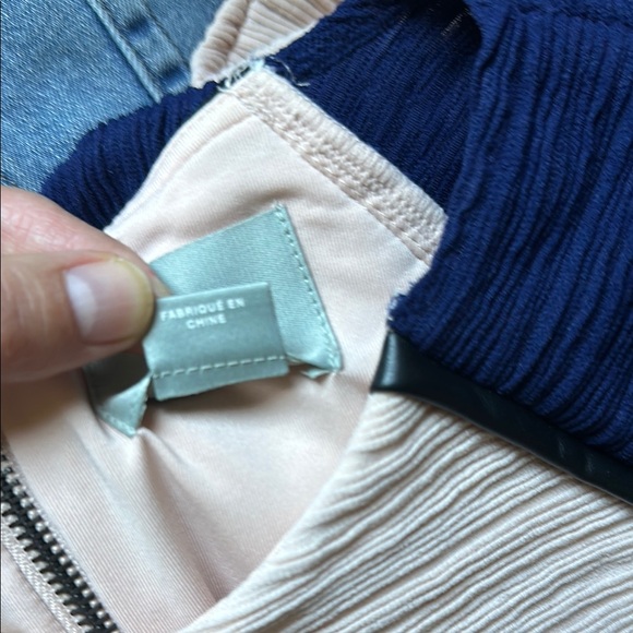 Maeve by Anthropologie Asymmetrical Blue Green Sheath Dress - Picture 5 of 5